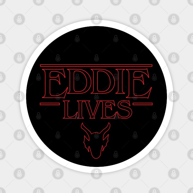 Eddie Lives Magnet by DesignWise